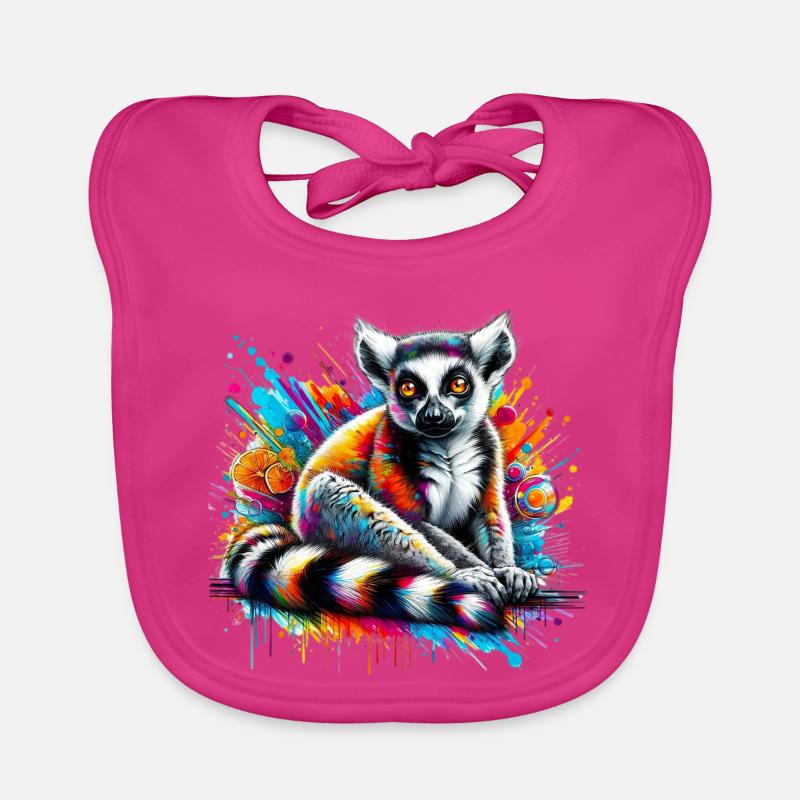 Lemur Organic Baby Bibs