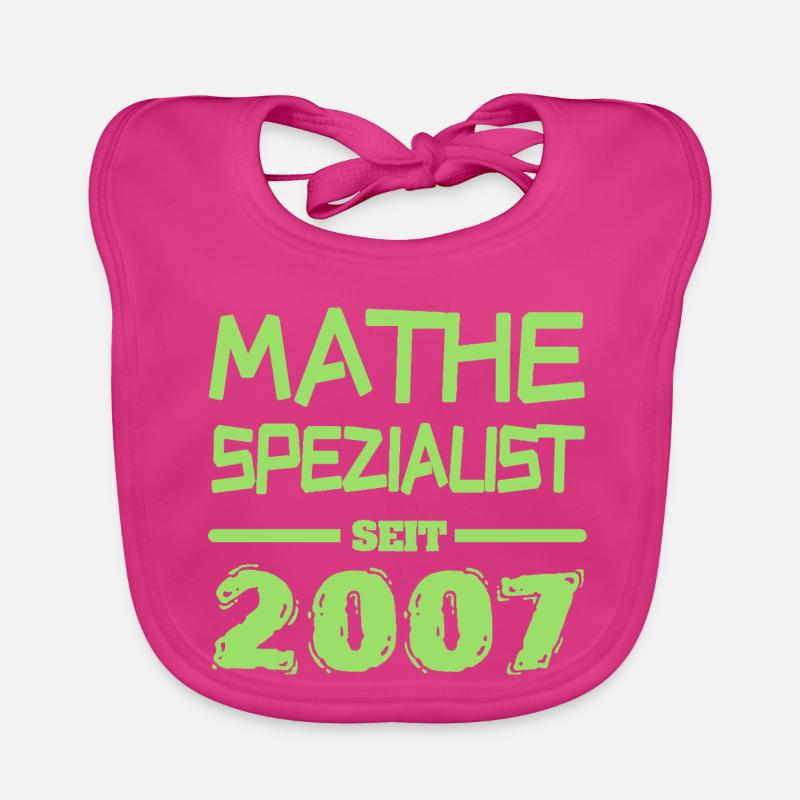 Math Specialist 2007 Organic Baby Bibs
