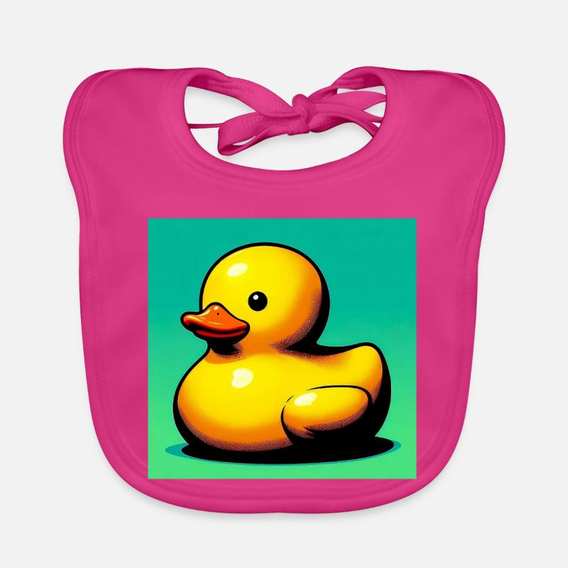 Caneton Canard Canard Canard Bavoir bio Bébé