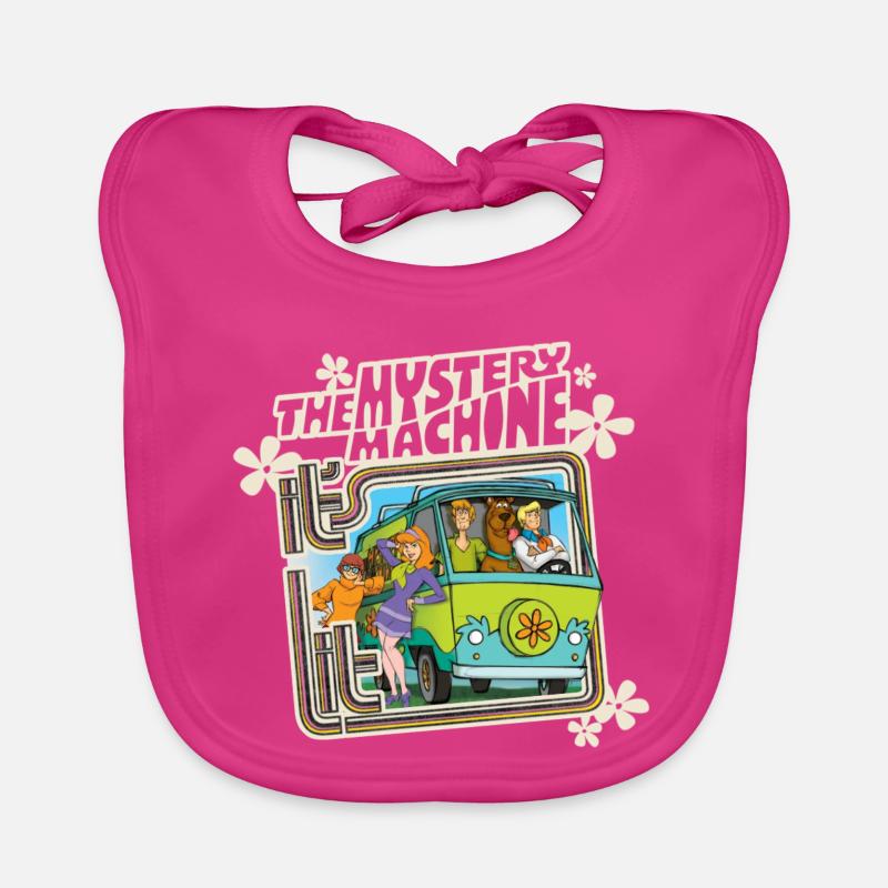 Scooby-Doo La Mystery Machine Bande Groovy Bavoir bio Bébé