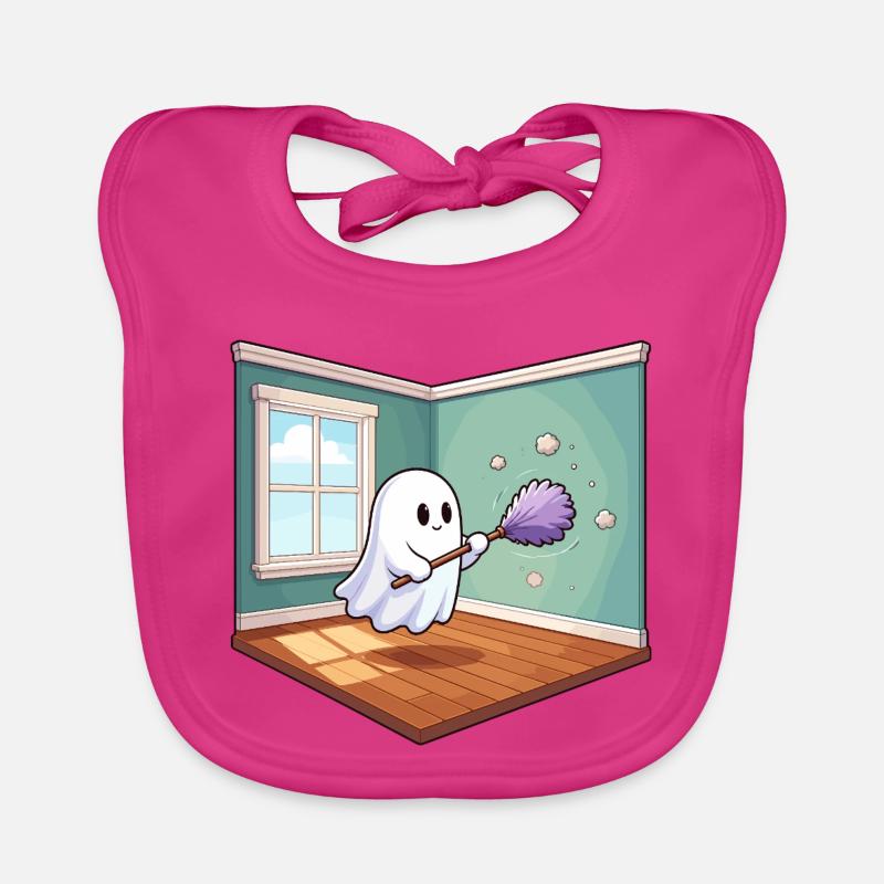 Putzgeist im Wohnzimmer Baby Bio-Lätzchen