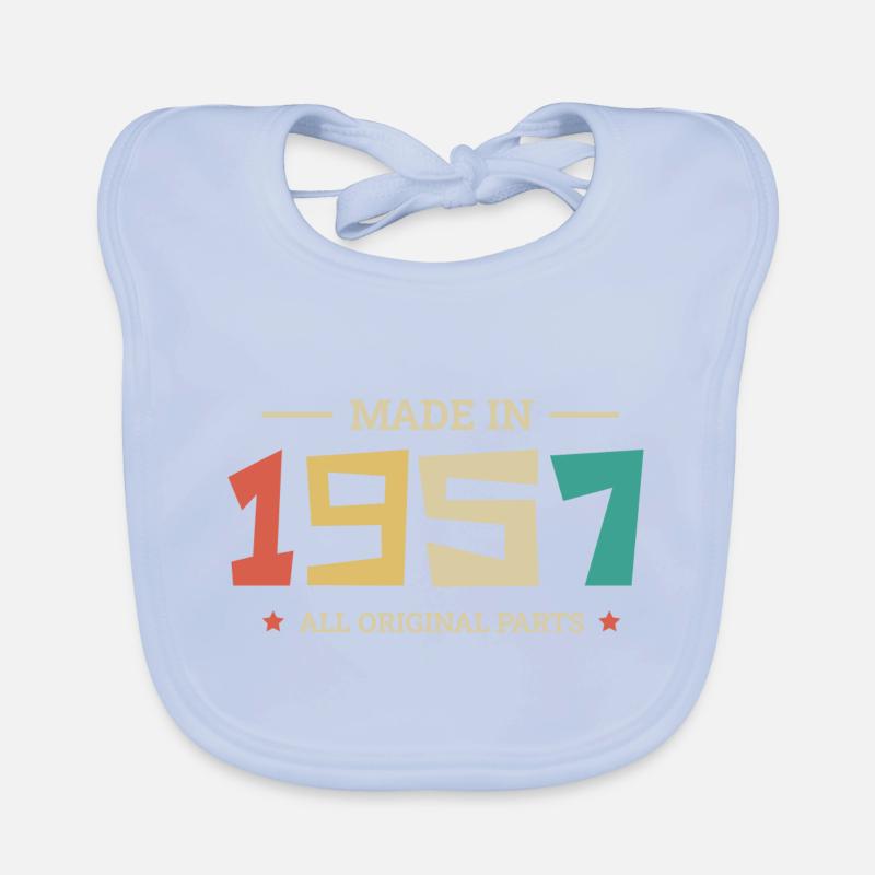 Legendär seit 1957 Original 1957 Baby Bio-Lätzchen