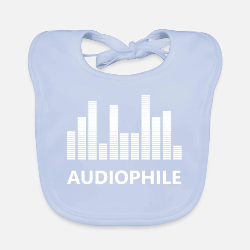 Audiophile Amplifier Organic Baby Bibs