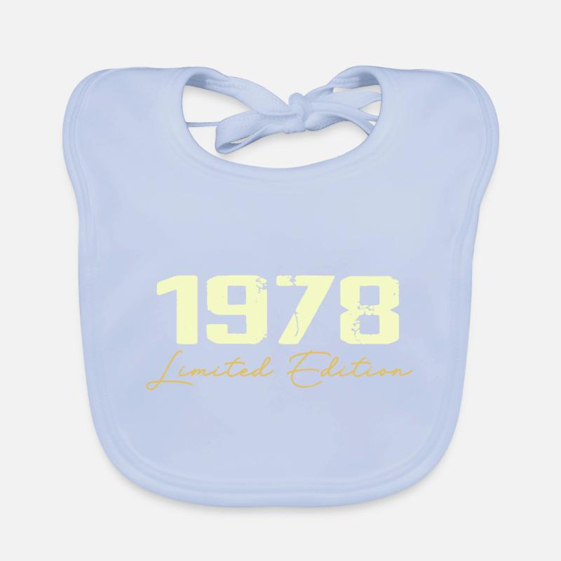 1978 Limitierte Auflage - 1978 Geburtstagsgeschenk Baby Bio-Lätzchen