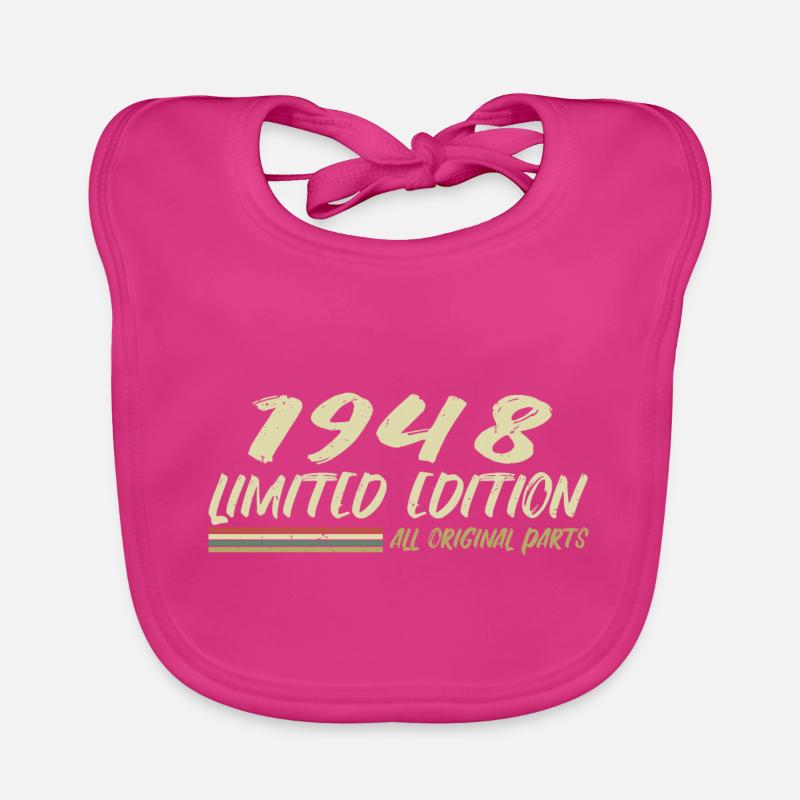 1948 Geburtstagsgeschenkidee 1948 Baby Bio-Lätzchen