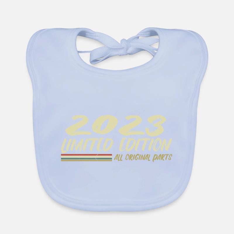 Geburtstagsgeschenk 2023 Geschenkidee 2023 Baby Bio-Lätzchen