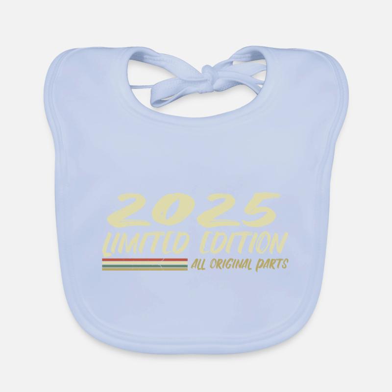 Geburtstagsgeschenk 2025 Geschenkidee 2025 Baby Bio-Lätzchen