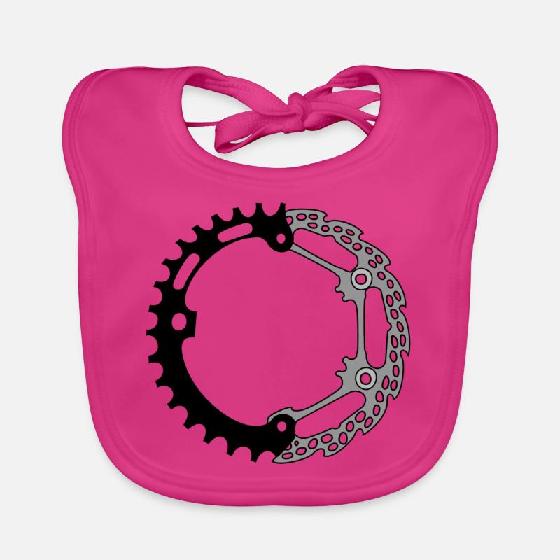 Gear disc brake Organic Baby Bibs