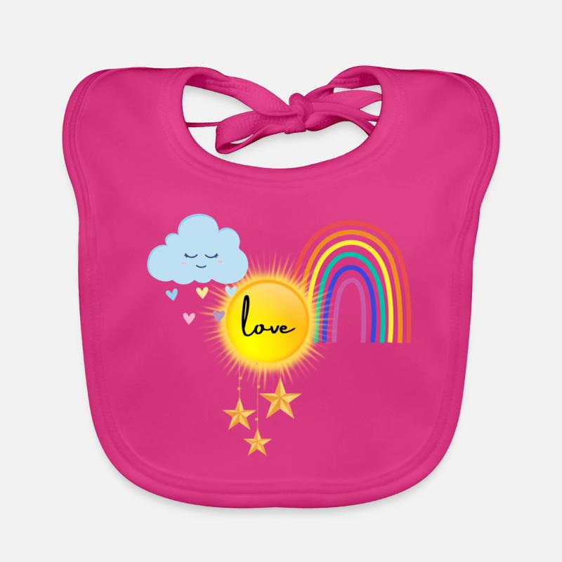 love - Linas first design Baby Bio-Lätzchen