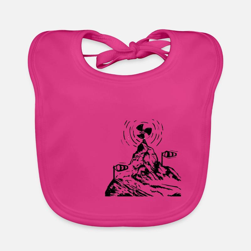 Ventilator, Wind, Sturm, Gipfel Baby Bio-Lätzchen