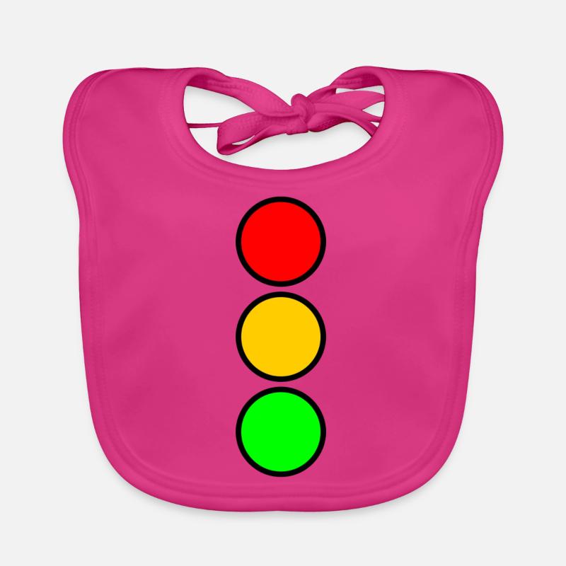 Traffic light 02 Organic Baby Bibs