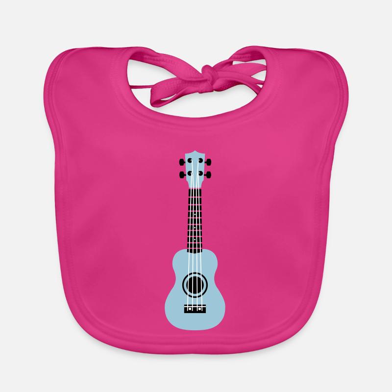 ukulele Organic Baby Bibs