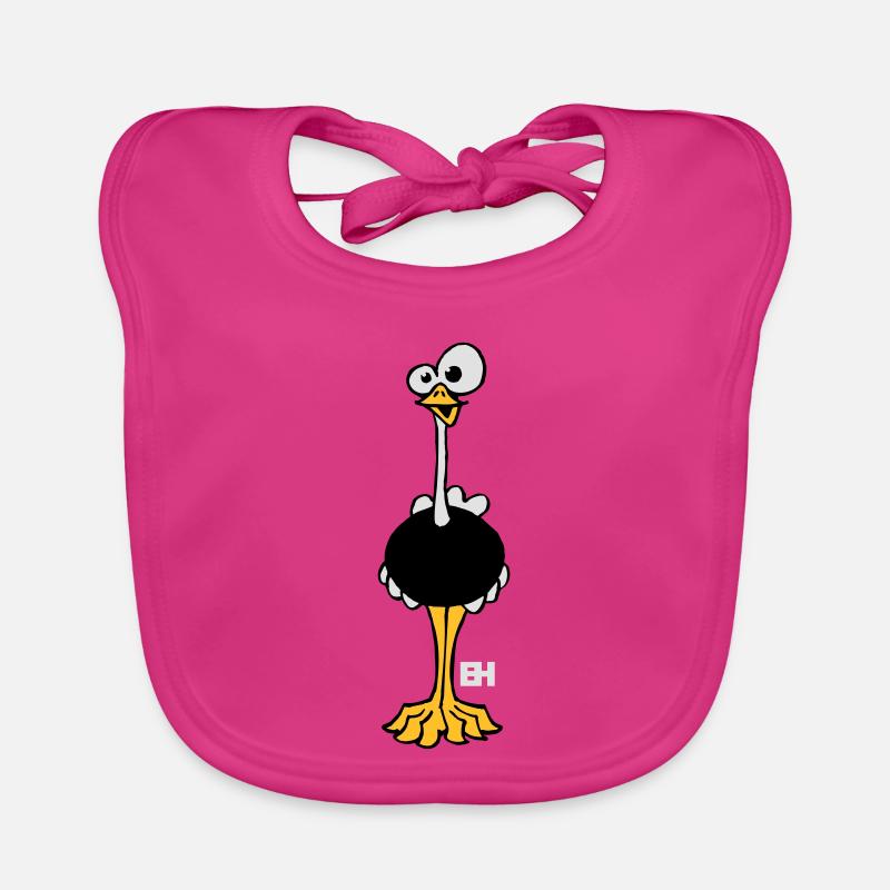 Strauß Baby Bio-Lätzchen