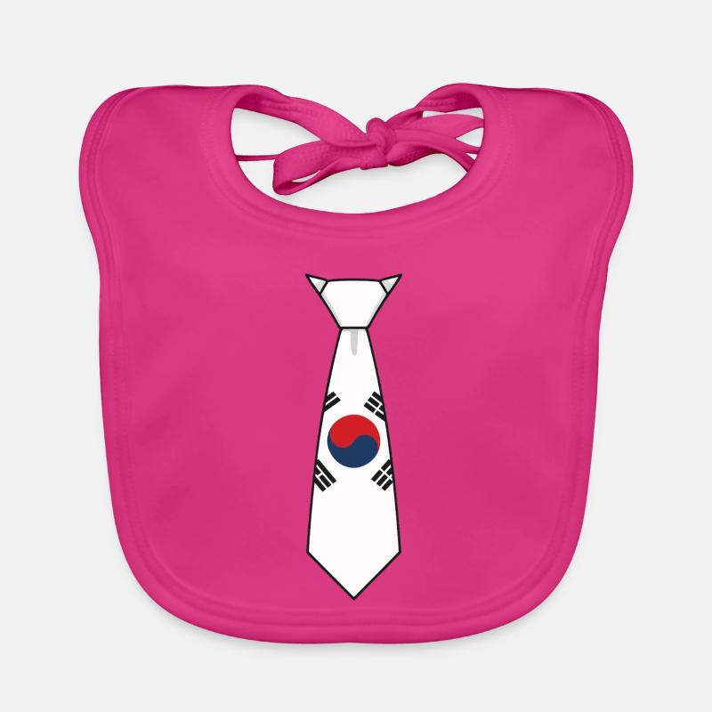 Corée du Sud Bavoir bio Bébé