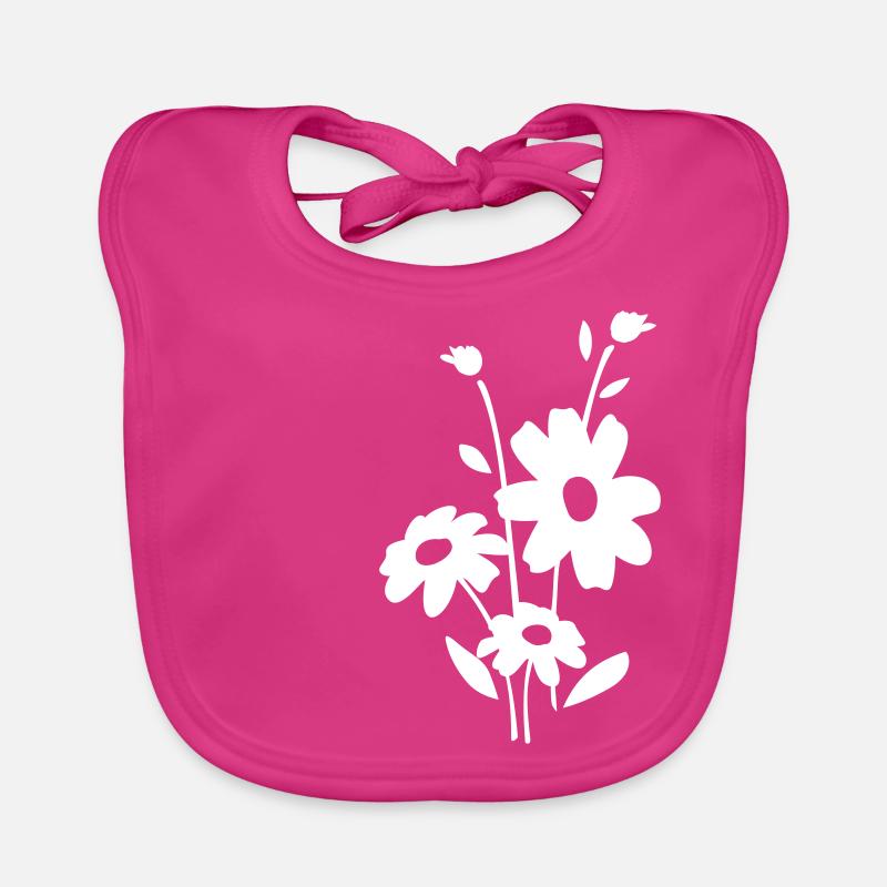 Fleur fleur Bavoir bio Bébé