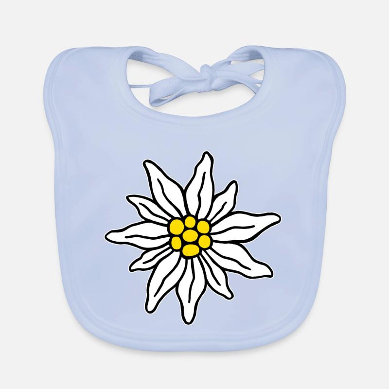 Edelweiss II Bavoir bio Bébé