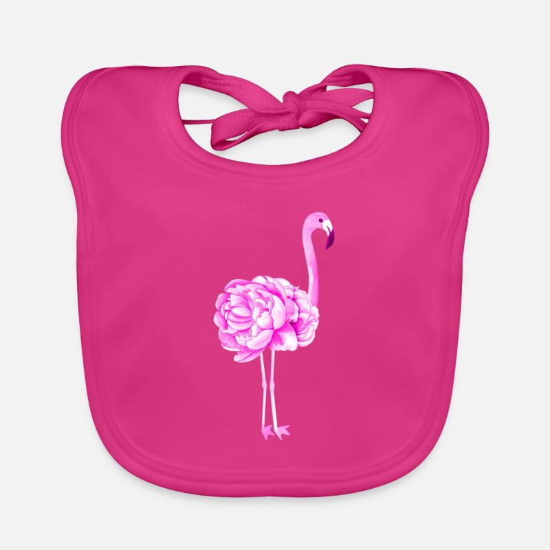 Flamingo Bavoir bio Bébé
