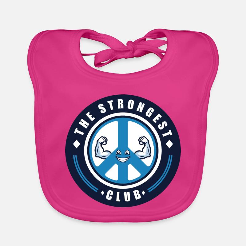 Peace movement Organic Baby Bibs