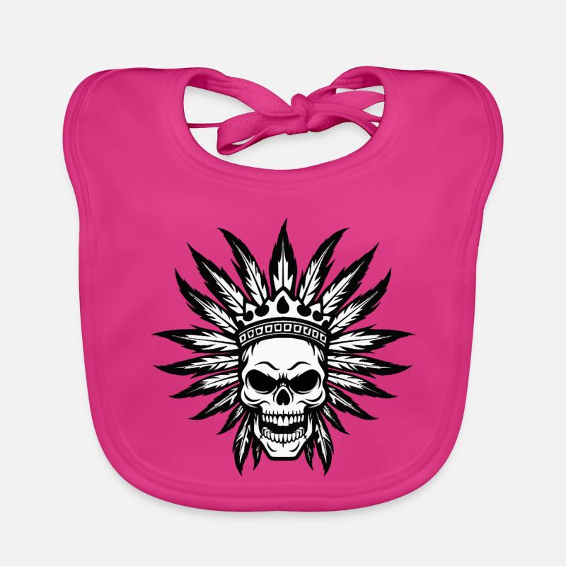 Chief Apache DeadIndian Organic Baby Bibs