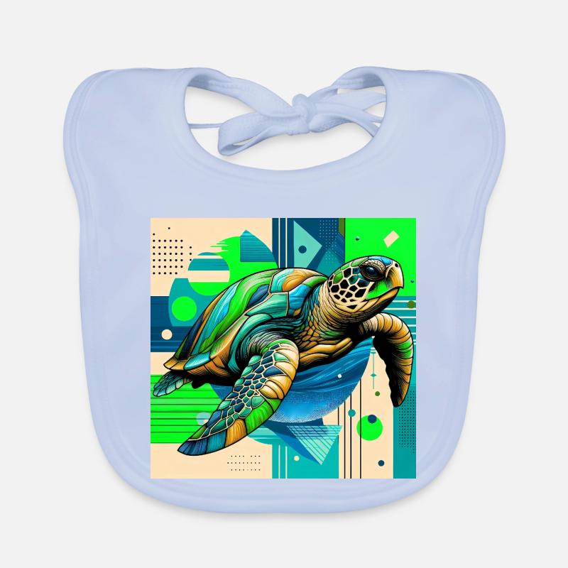 turtle Organic Baby Bibs
