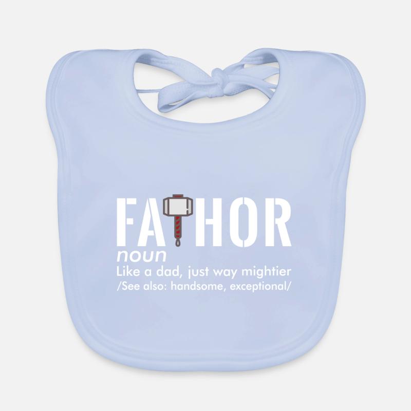Fathor comme un papa juste un cadeau beaucoup plus léger Bavoir bio Bébé