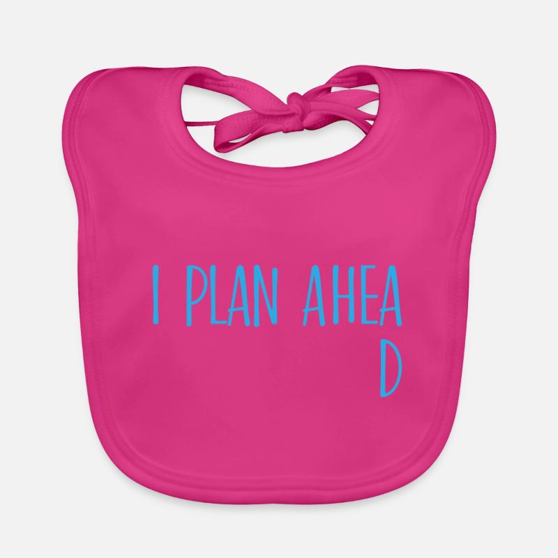 I plan ahead procrastination gift Organic Baby Bibs