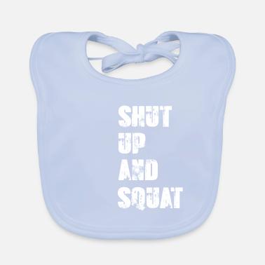 Zitto e Squat Bavaglino ecologico per neonato