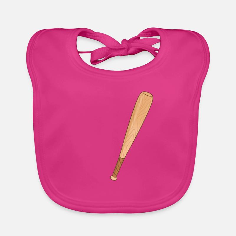 Baseball bat Organic Baby Bibs