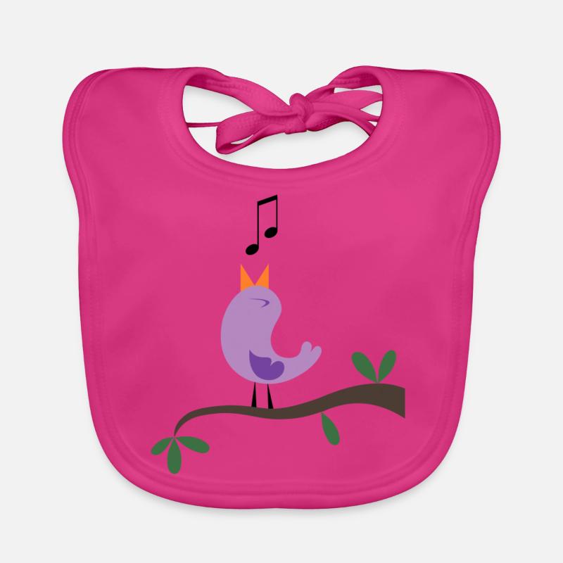 Singvogel Baby Bio-Lätzchen