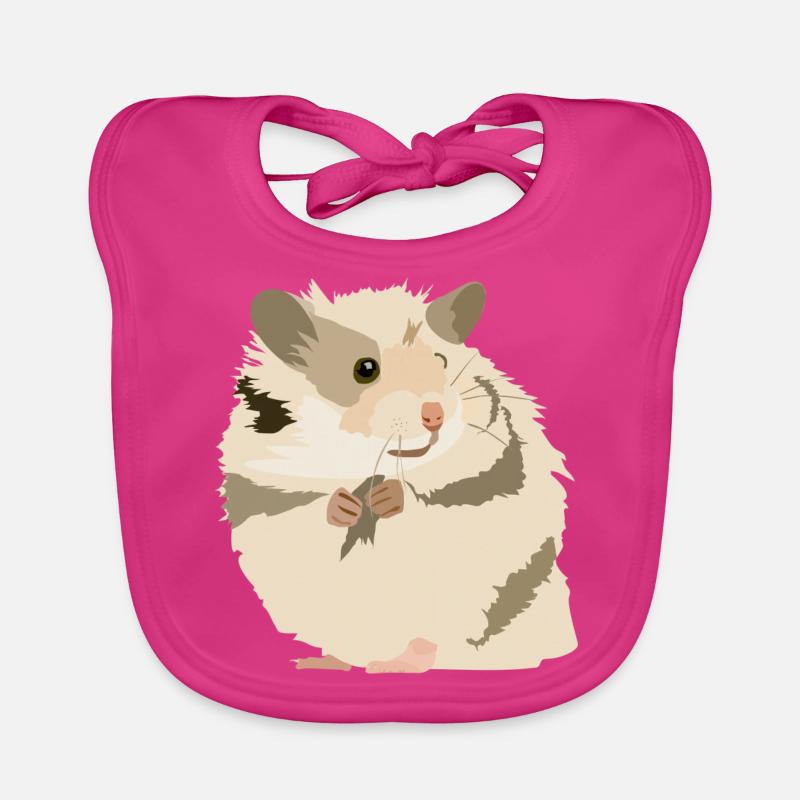 Riki le hamster Bavoir bio Bébé