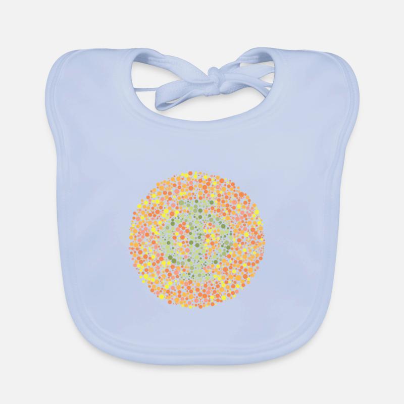 Phi Eye Test Organic Baby Bibs