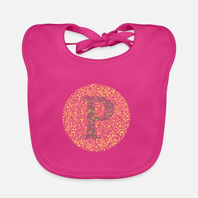 Rho Eye Test Organic Baby Bibs