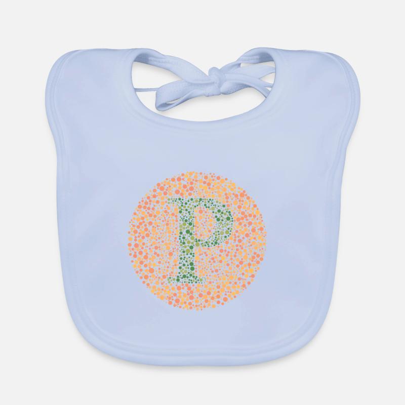 Rho Eye Test Organic Baby Bibs