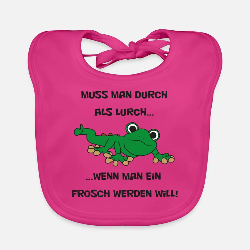 Lurch - Baby Bio-Lätzchen - Fuchsia