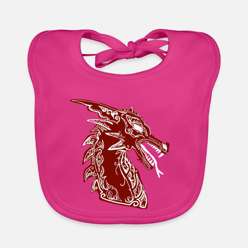 Drachen Baby Bio-Lätzchen