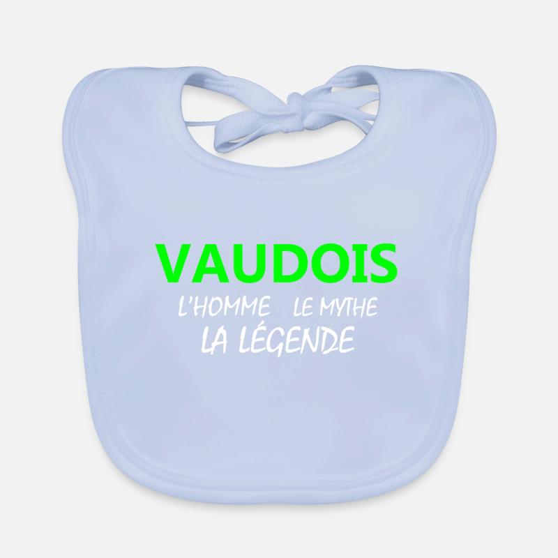 Waadtländer Legendenmuster Baby Bio-Lätzchen
