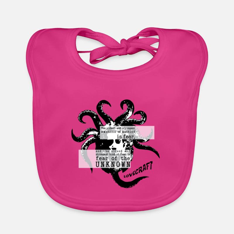 HP Lovecraft / Cthulhu Organic Baby Bibs