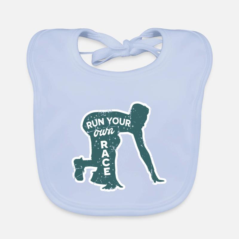Motivation du coureur Bavoir bio Bébé