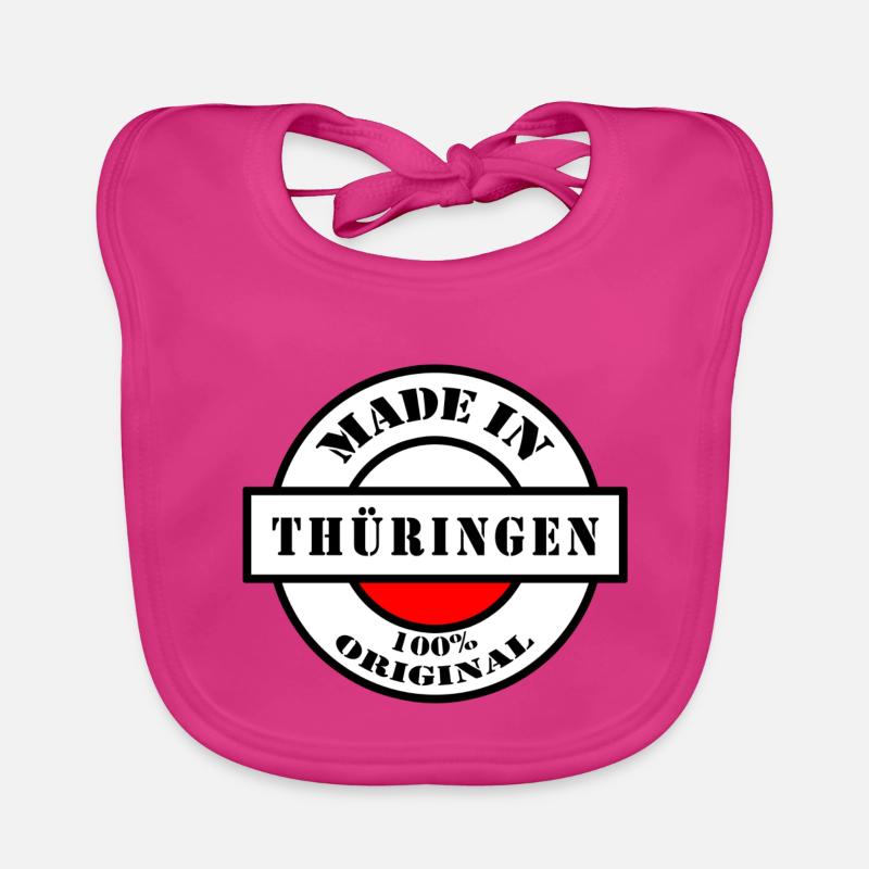 MADE IN THURINGIA Born gift Organic Baby Bibs