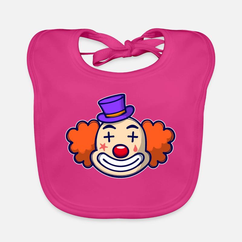 Carnaval clown carnaval Bavoir bio Bébé
