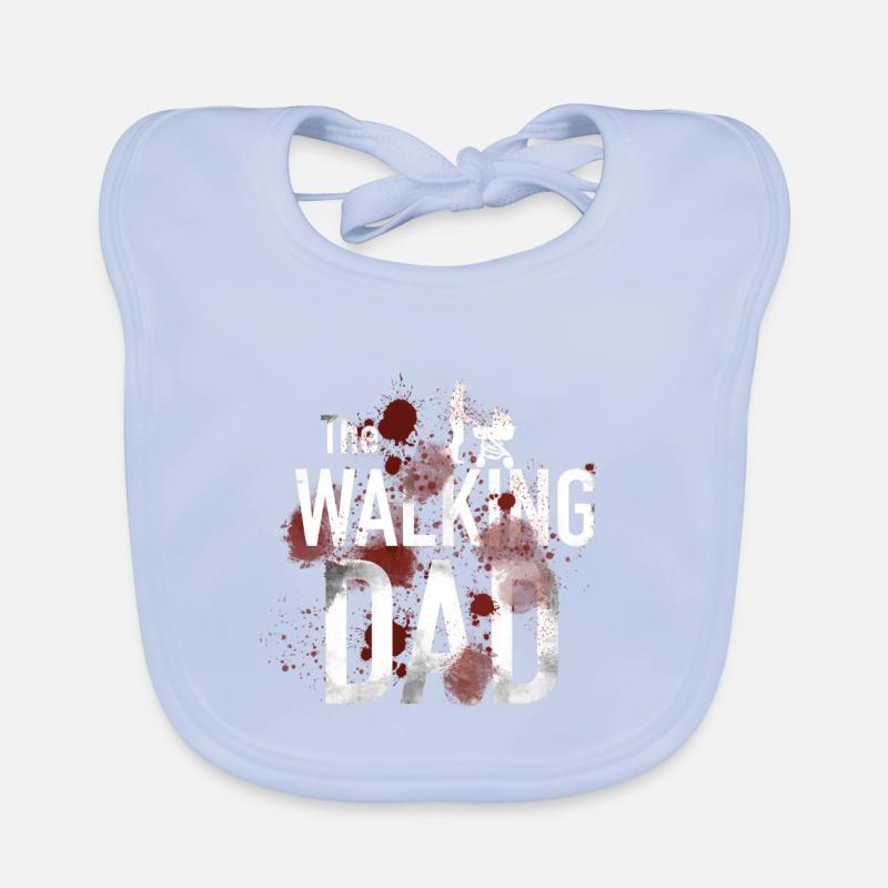 The walking Dad Baby Bio-Lätzchen