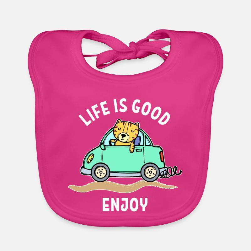 Car Statement Drivers Driving Car Lovers Organic Baby Bibs