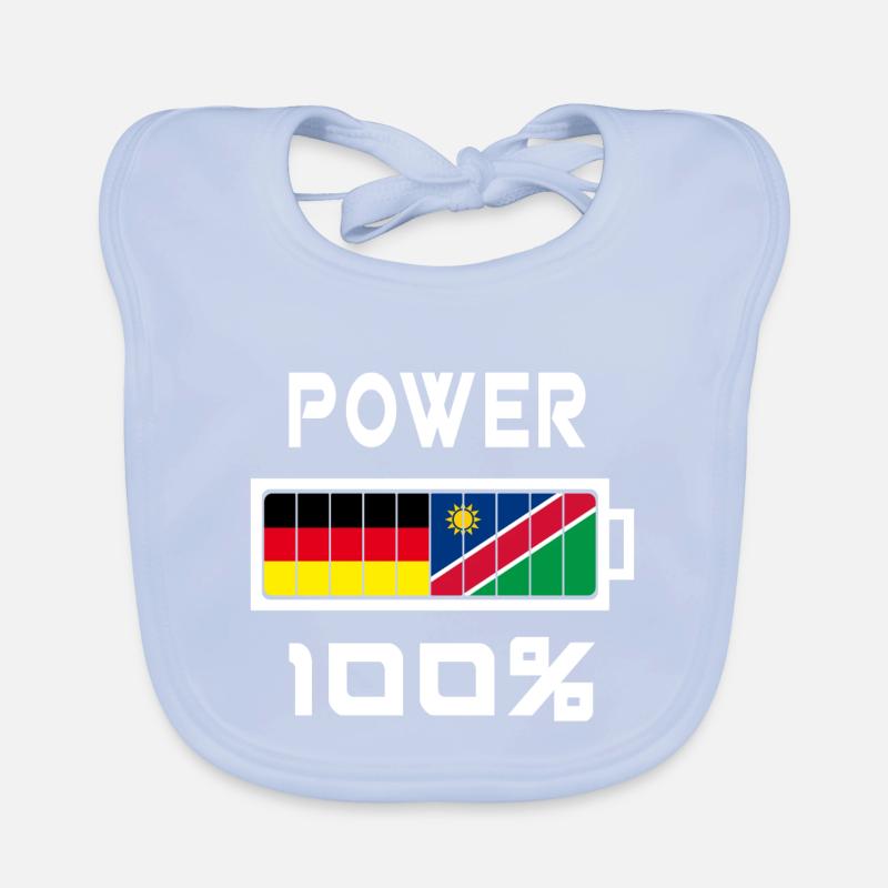 Germany and Namibia Power 100% Organic Baby Bibs