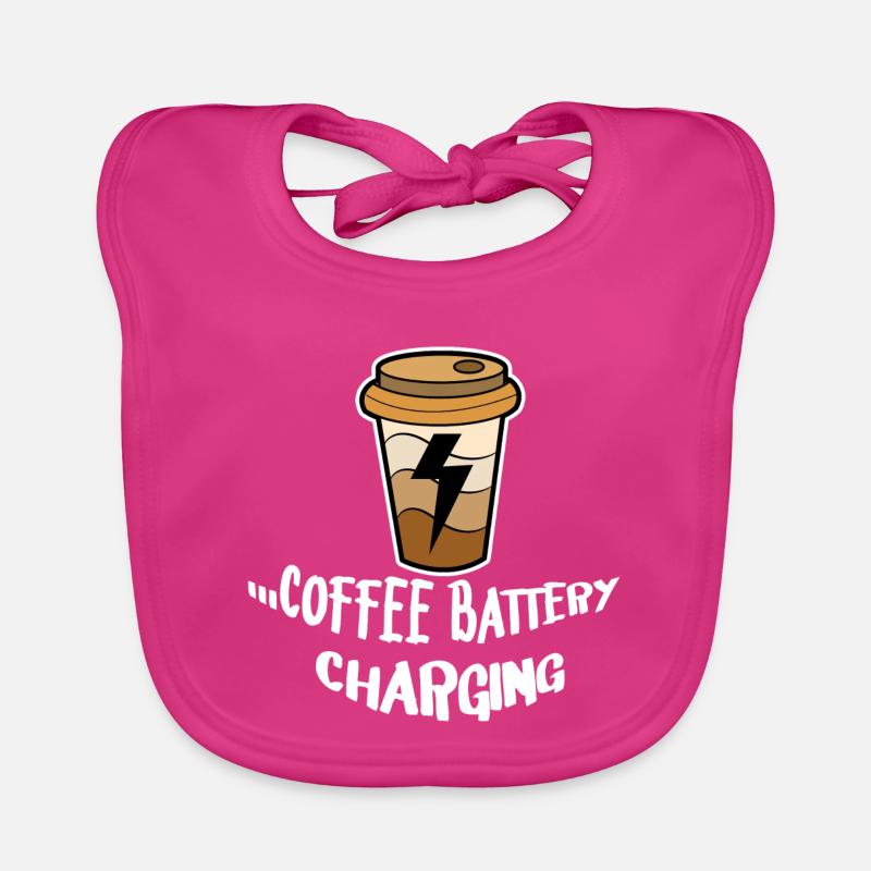 Déclaration de consommation de café Amateurs de café Petit déjeuner Bavoir bio Bébé