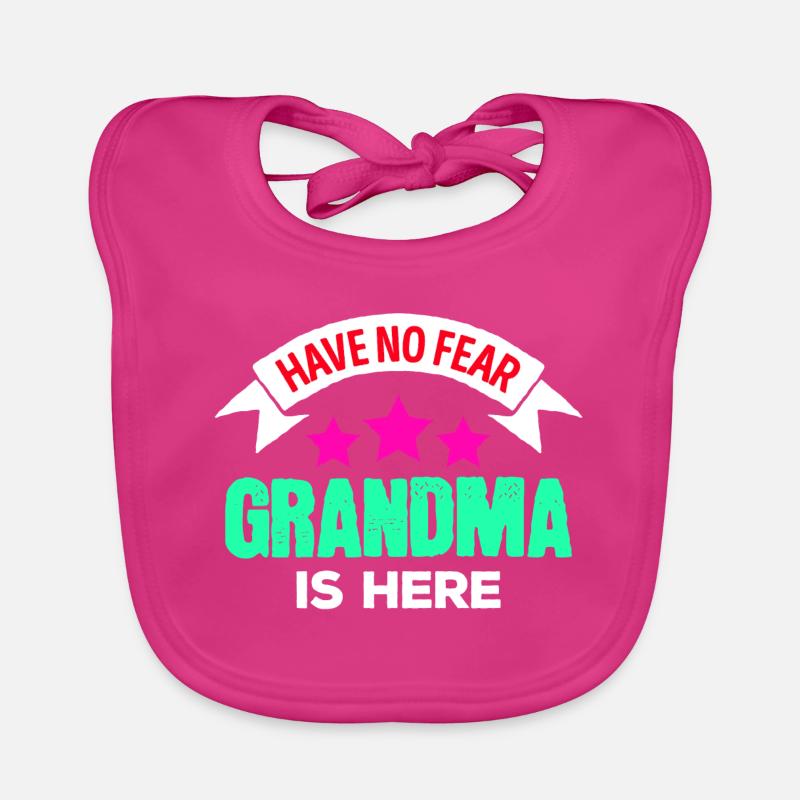 Déclaration de grand-mère grand-mère retraitée préférée Bavoir bio Bébé