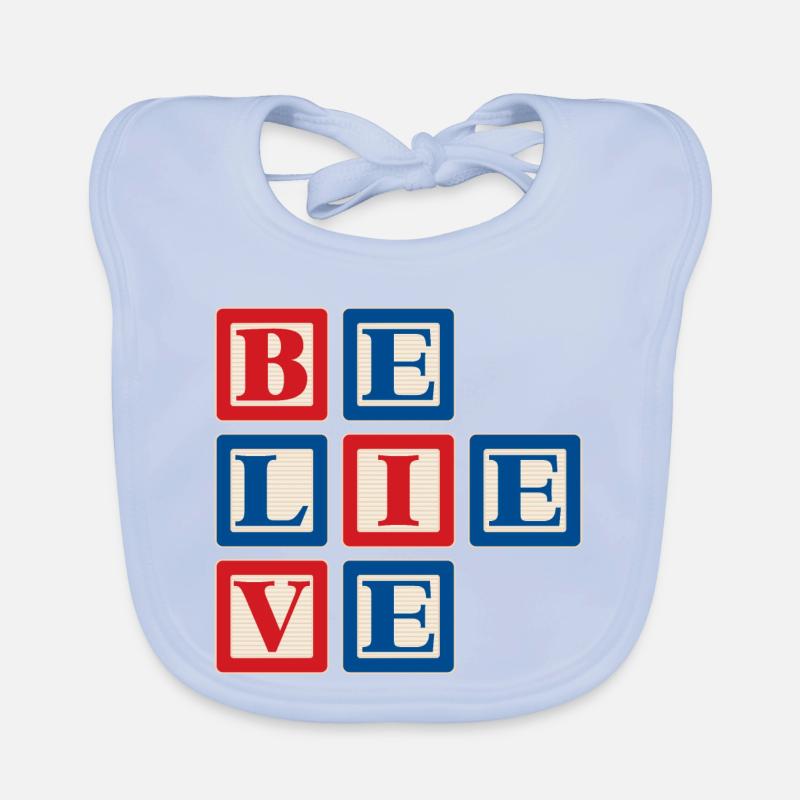 Glauben 2 Baby Bio-Lätzchen