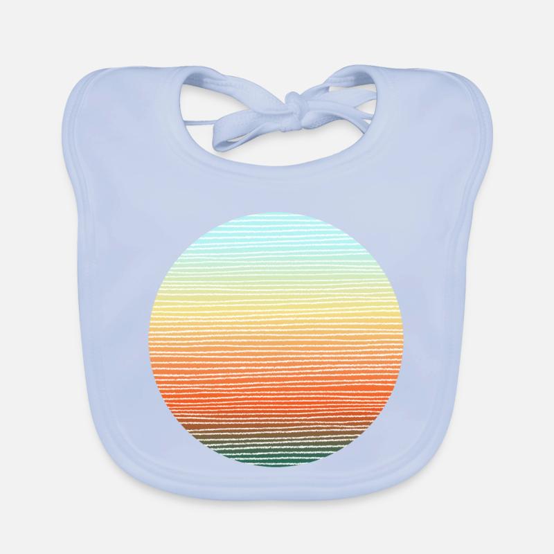couleurs d’aventure Bavoir bio Bébé