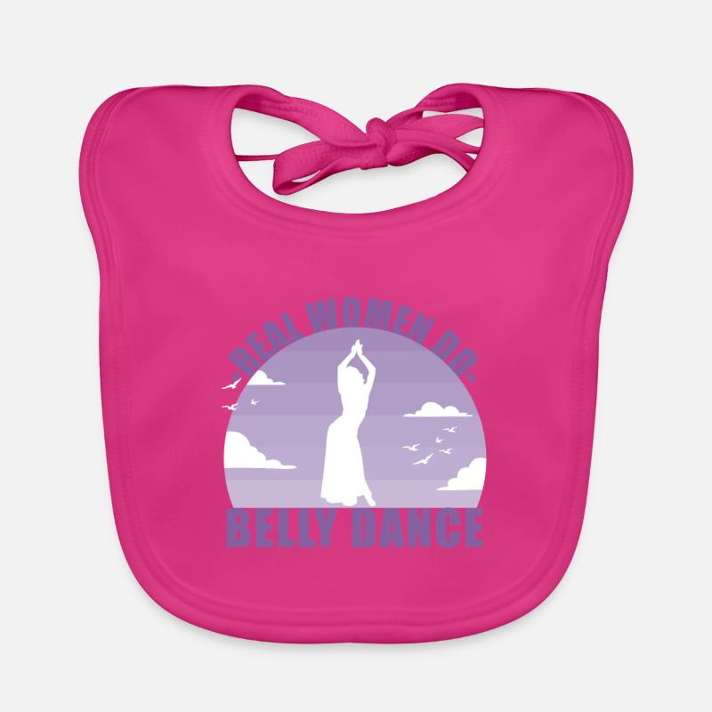 Danse du ventre Danseuse du ventre Danseur Cadeau Bavoir bio Bébé