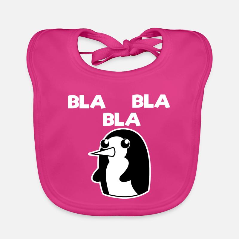 Pinguin Kalt Spruch Seevogel Tier Vogel Baby Bio-Lätzchen