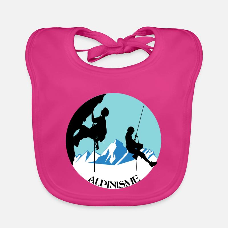 Alpinisme Bavoir bio Bébé